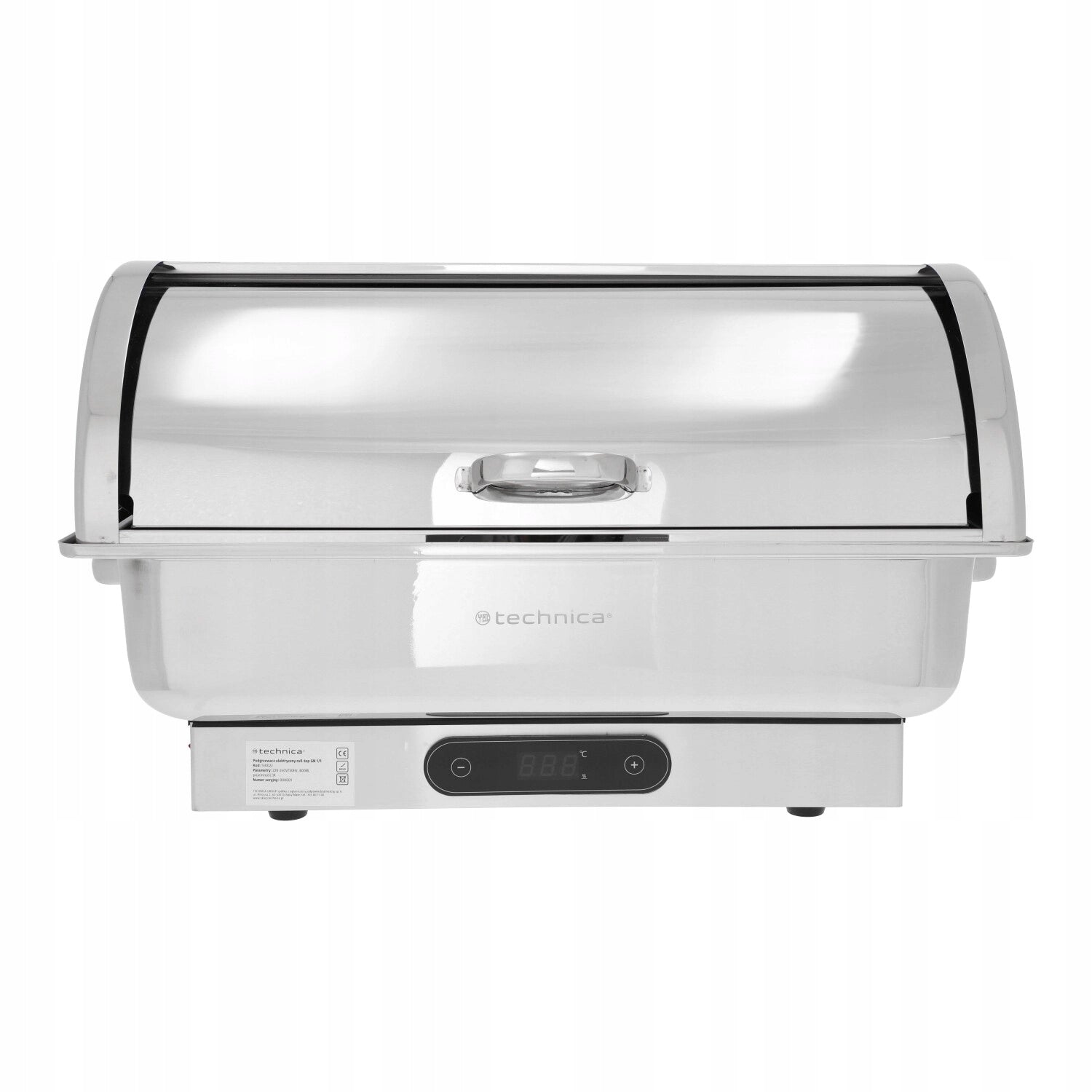 GASTRONOMIC HEATER GN 1/1 ELECTRIC WITH DISPLAY 9 L TECHNICA Model Gold Line
