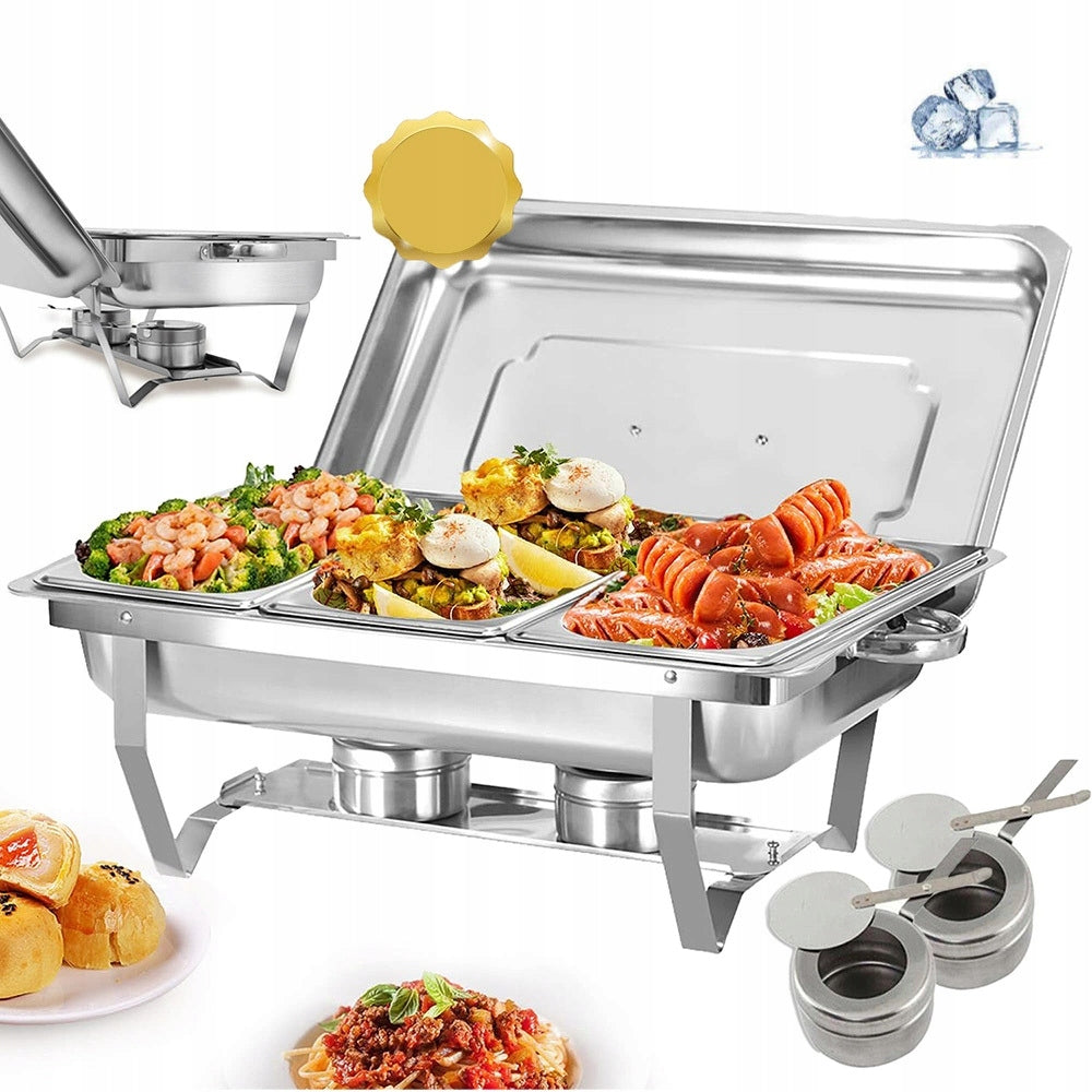 GASTRONOMIC HEATER GN 1/3 FOR DISHES 9 L STAINLESS STEEL HEATER Manufacturer code WSLM11