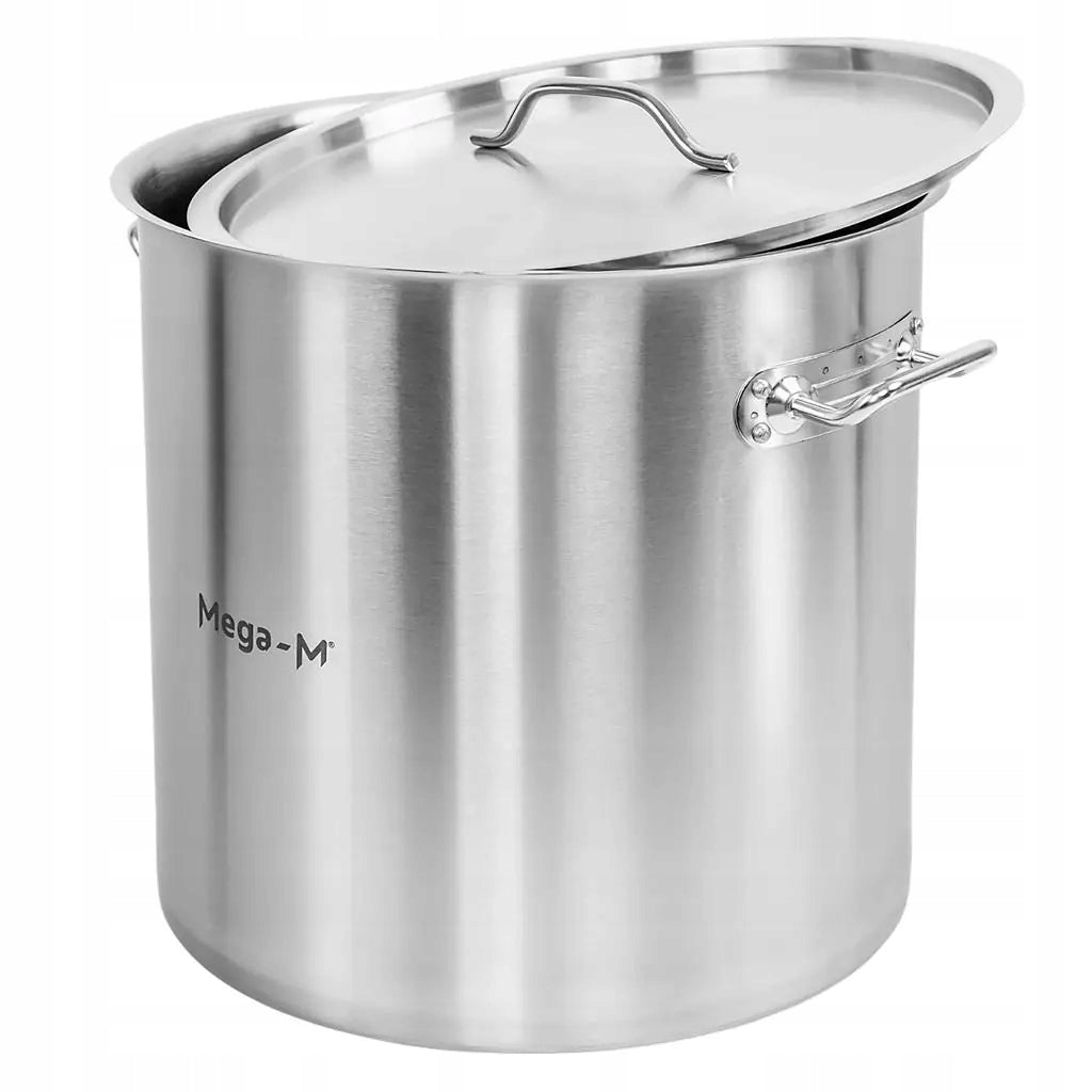 GASTRONOMIC POT WITH LID FOR INDUCTION STAINLESS STEEL 50L 40x40 EAN (GTIN) 5905711608307