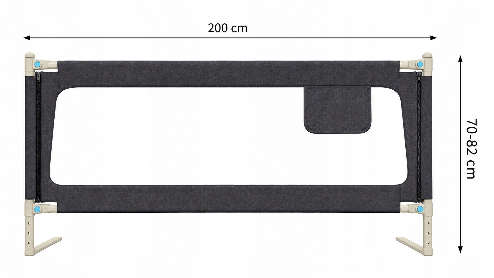 GATE BED RAILING SECURING 200 CM child Manufacturer code 65148595
