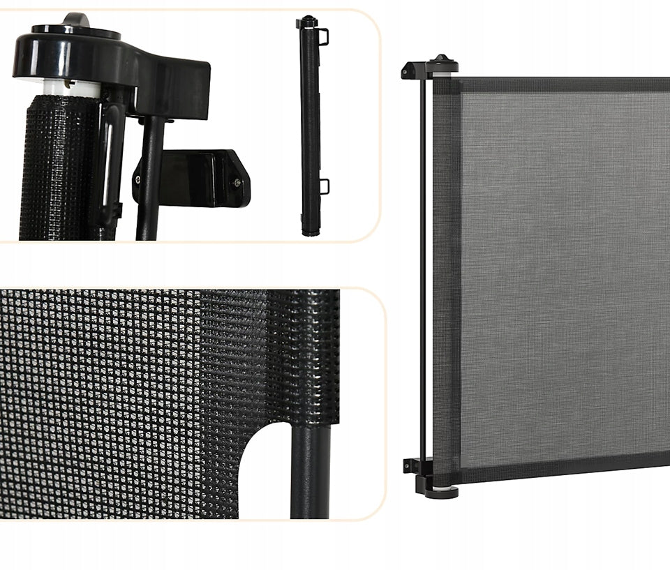 GATE PROTECTIVE BARRIER 80x150cm Black Packaging status original