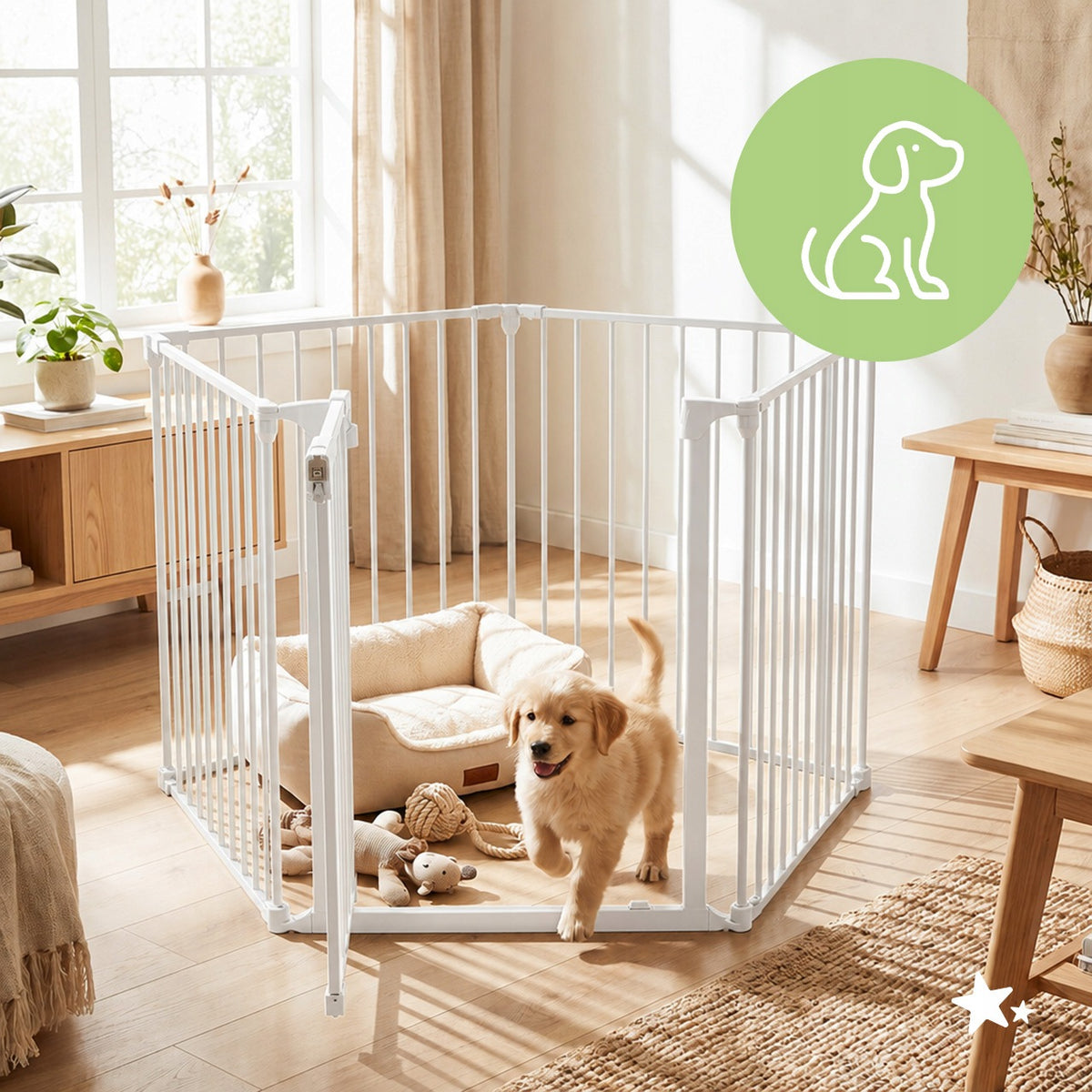 GATE PROTECTIVE BARRIER FOR DOOR STAIRS 87-340cm PLAYPEN Manufacturer code 115265