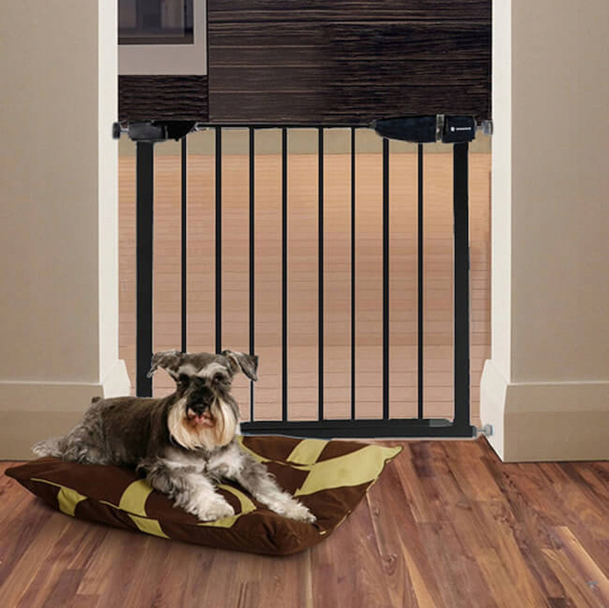 GATE SAFETY BARRIER PROTECTIVE LOCK UP TO 138 CM FOR DOOR STAIRS Packaging status original