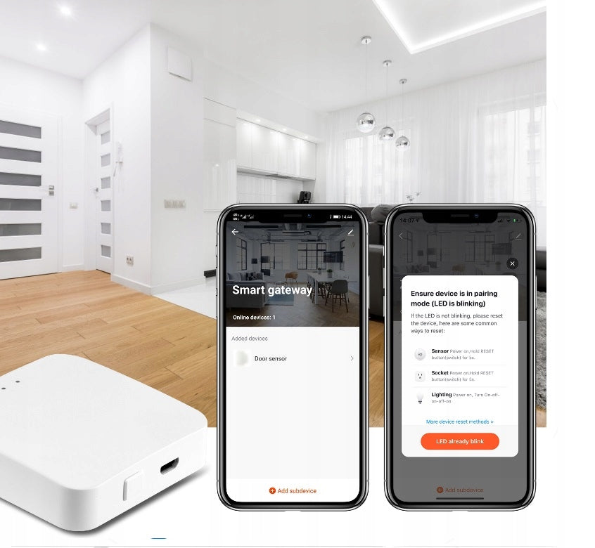 GATE ZigBee 3.0 + Bluetooth WiFi TUYA SMART LIFE HOME LAN Packaging status original