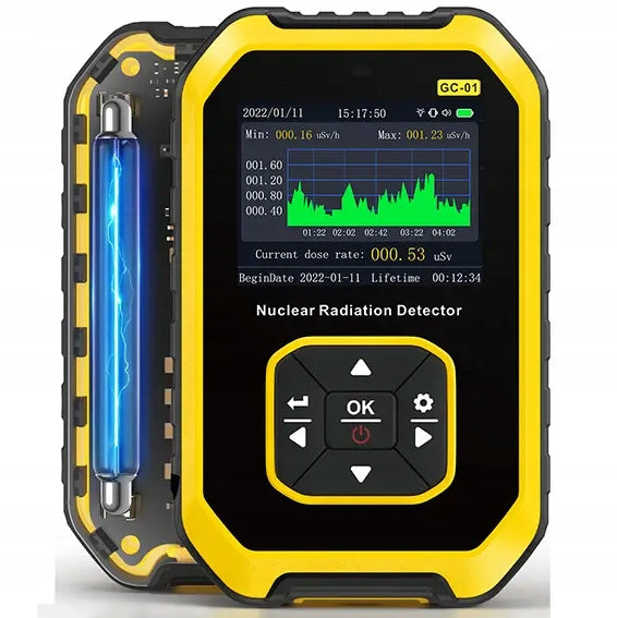 GC01 Geiger counter dosimeter ionizing radiation tester Brand no brand