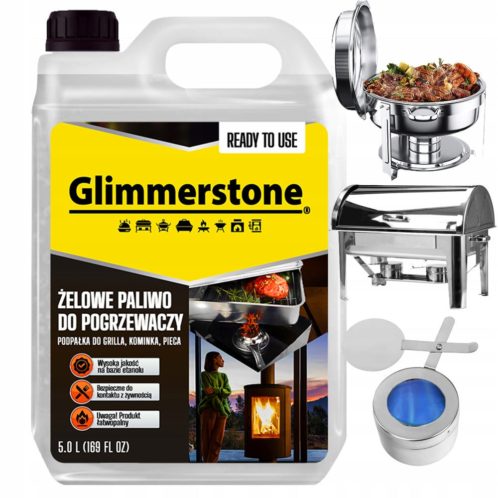 GEL FUEL FOR HEATERS PASTE PREMIUM 5L