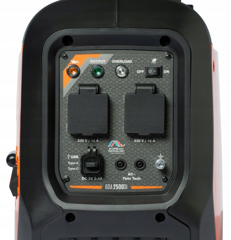 GENERATOR 2kW INVERTER GENERATOR SET 2000W DAEWOO GDA 2500Si Model GDA 2500Si