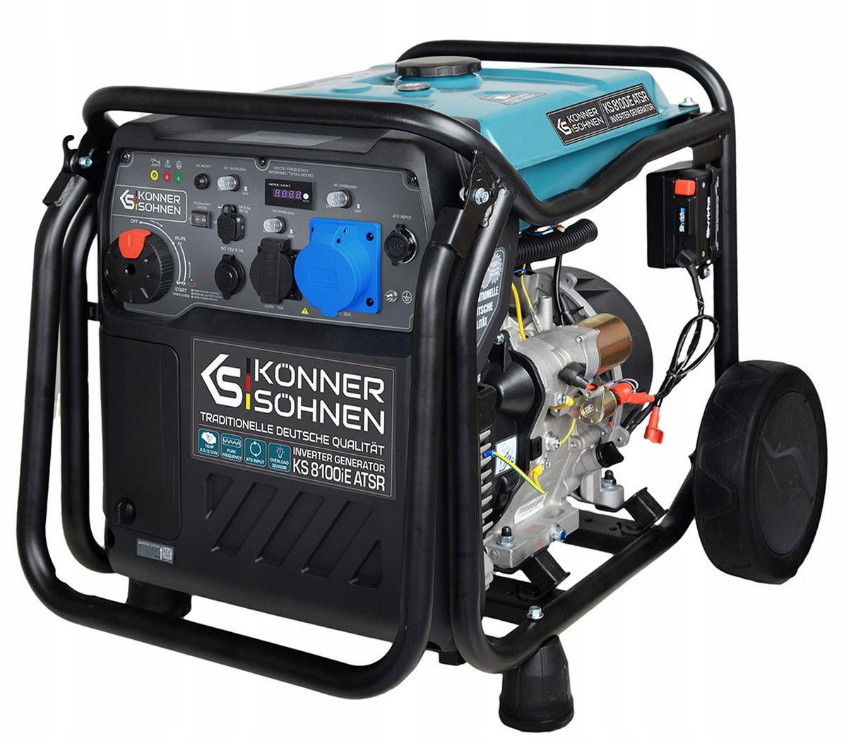 GENERATOR CURRENT GENERATOR INVERTER ELECTRIC START-UPKS 8100iE ATSR 8000W