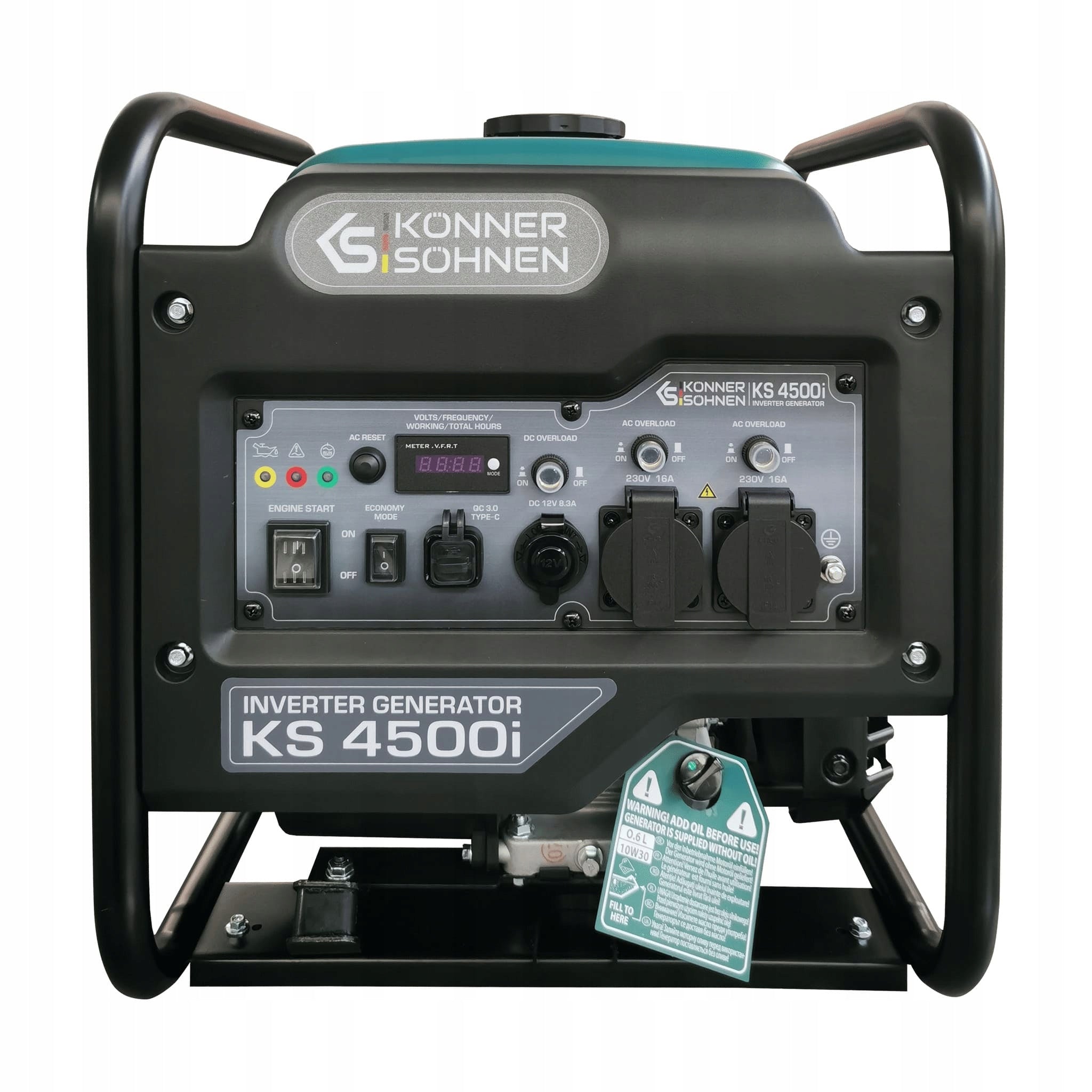 GENERATOR INVERTER GENERATOR QUIET KS 4500i ECONOMY MODE K&S EAN (GTIN) 4260405368327