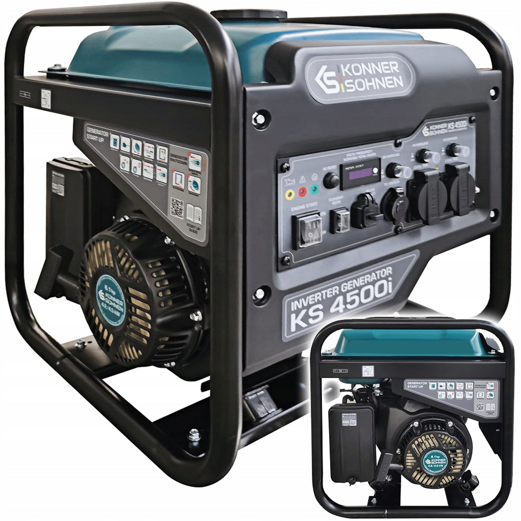 GENERATOR INVERTER GENERATOR QUIET KS 4500i ECONOMY MODE K&S