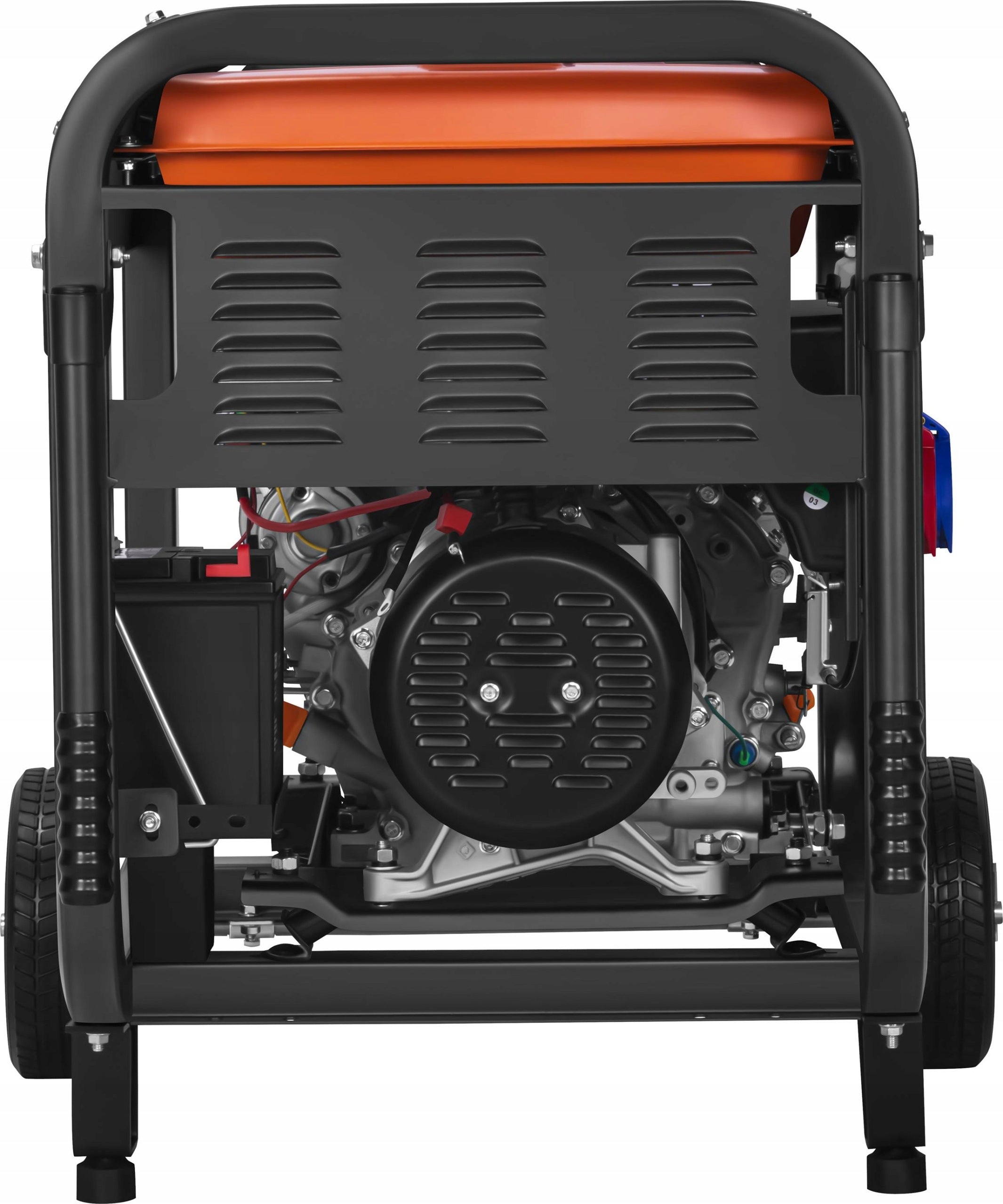 GENERATOR SET 3 PHASE KRAFT 7000W DIESEL 7KW 230V/400V * Manufacturer code KD3248