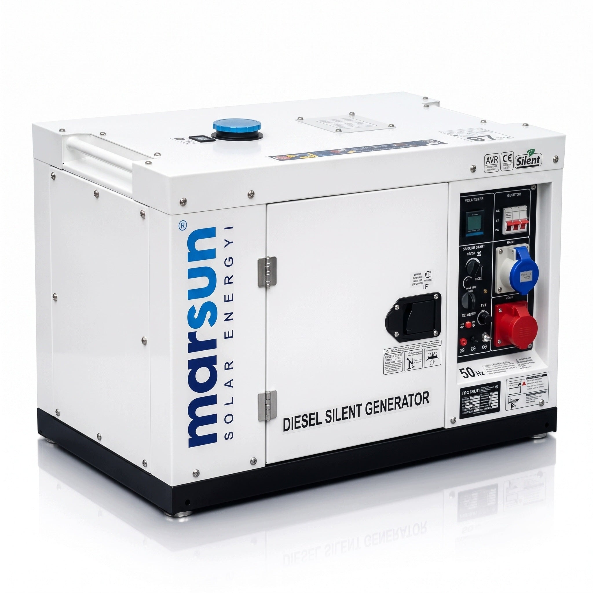 GENERATOR SET 6kW DIESEL AVR ATS DEYE MARSUN 3-PHASE Model 6kWATS