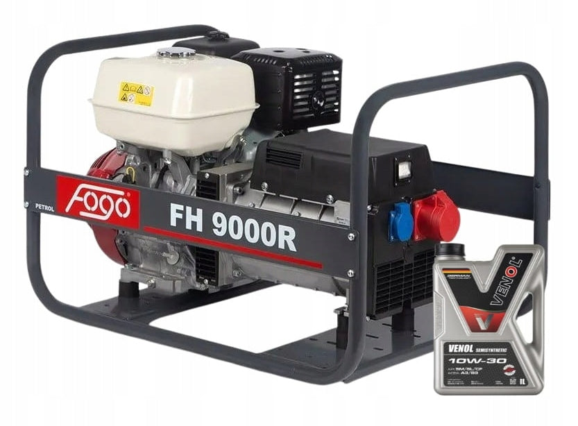 GENERATOR SET FOGO FH9000R 6,8kW 3F AVR HONDA -LATEST VERSION 2025