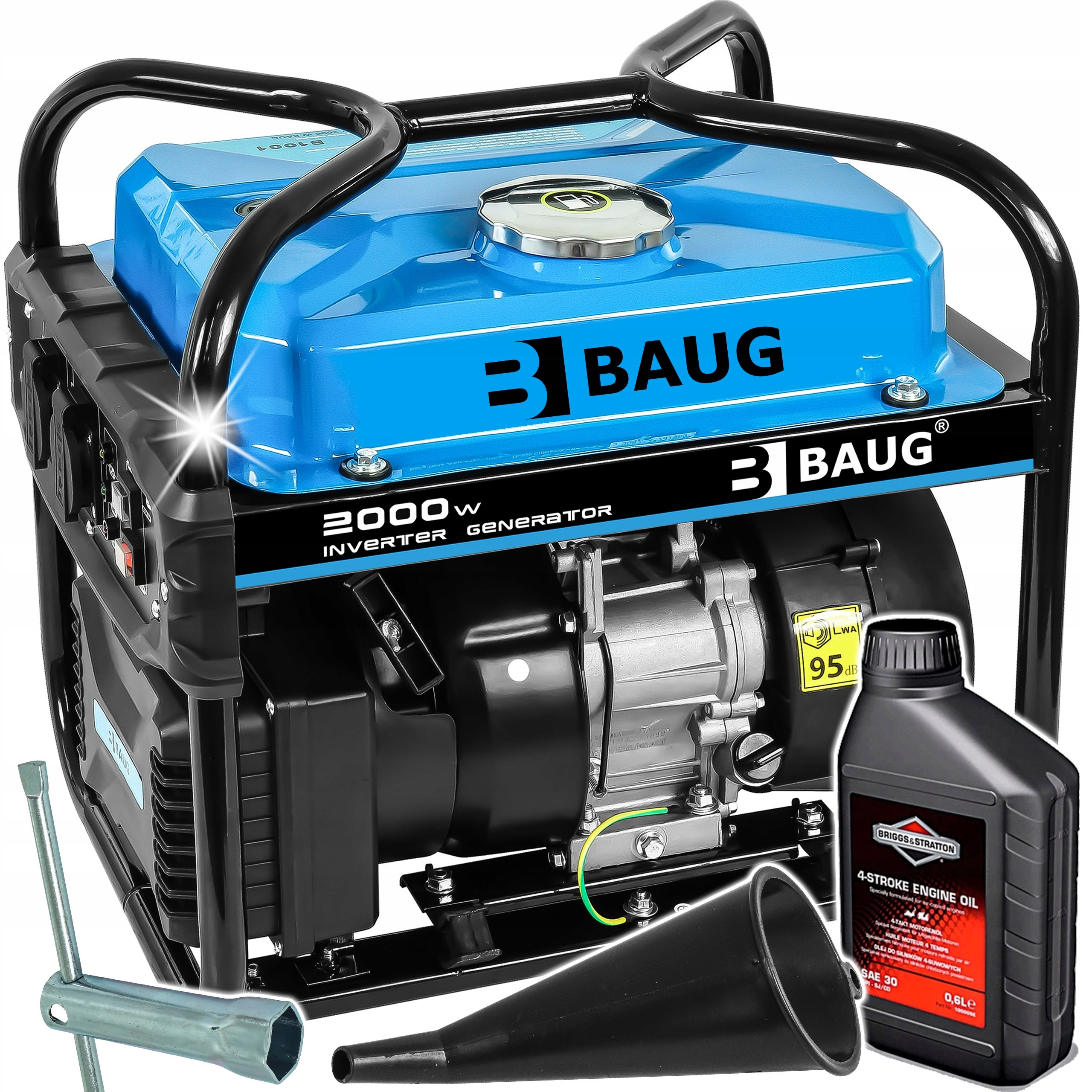 GENERATOR SET INVERTER CURRENT GENERATOR 2000W 230V 4-STROKE