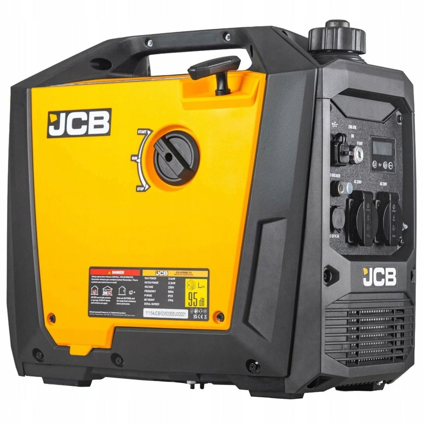 GENERATOR SET INVERTER CURRENT GENERATOR JCB IG3500 3,2kW 230V Packaging status original