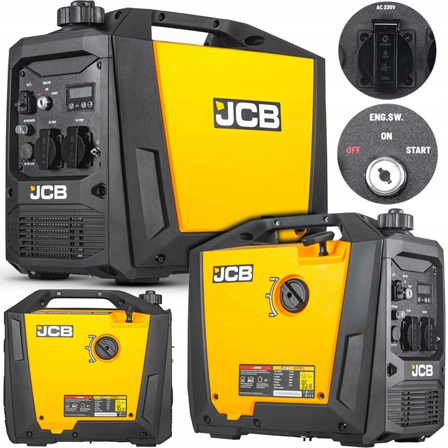 GENERATOR SET INVERTER CURRENT GENERATOR JCB IG3500 3,2kW 230V