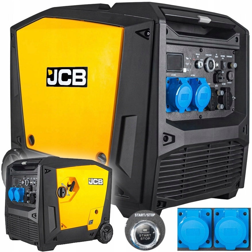 GENERATOR SET INVERTER CURRENT GENERATOR JCB IG8500E 7,2KW 230V
