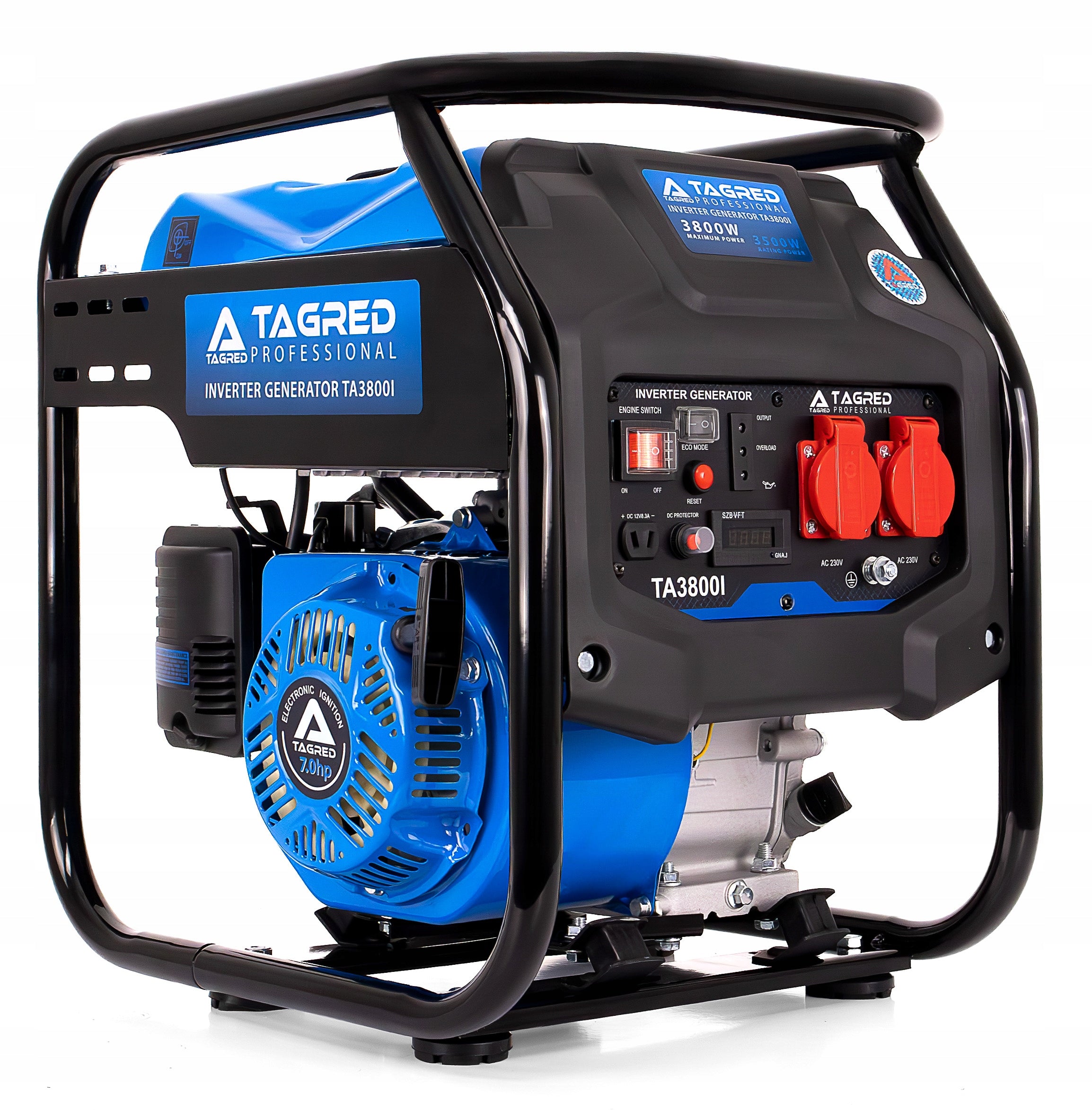 GENERATOR SET INverter 3800W single-phase GENERATOR COPPER + OIL Packaging status original