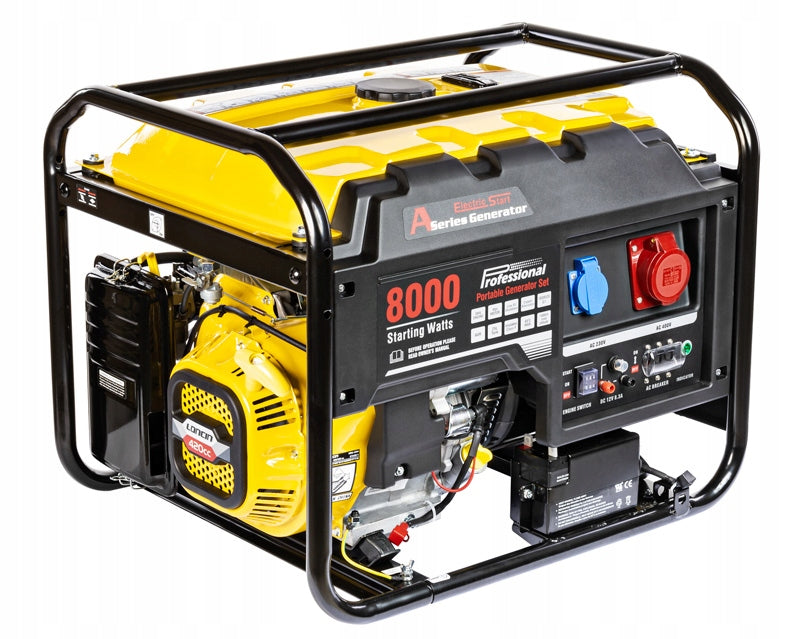 GENERATOR SET LONCIN LC8000D-AS 6,5kW 3 PHASES 400V 420CM3 + FREEBIES Model LC8000D-AS