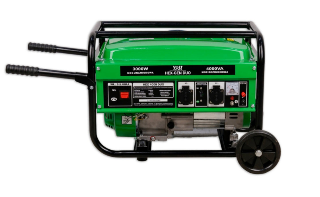 GENERATOR SET LPG CNG PETROL 1 PHASE 4000W COPPER 7KM Packaging status original