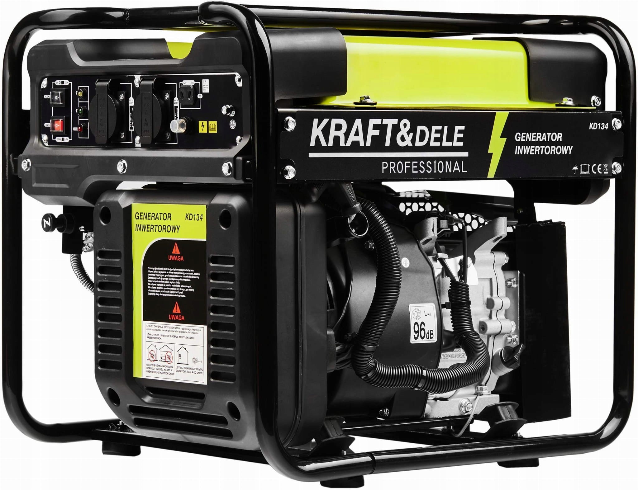 GENERATOR SET SINGLE PHASE INVERTER GENERATOR 230v 4000W PETROL Manufacturer code KD134
