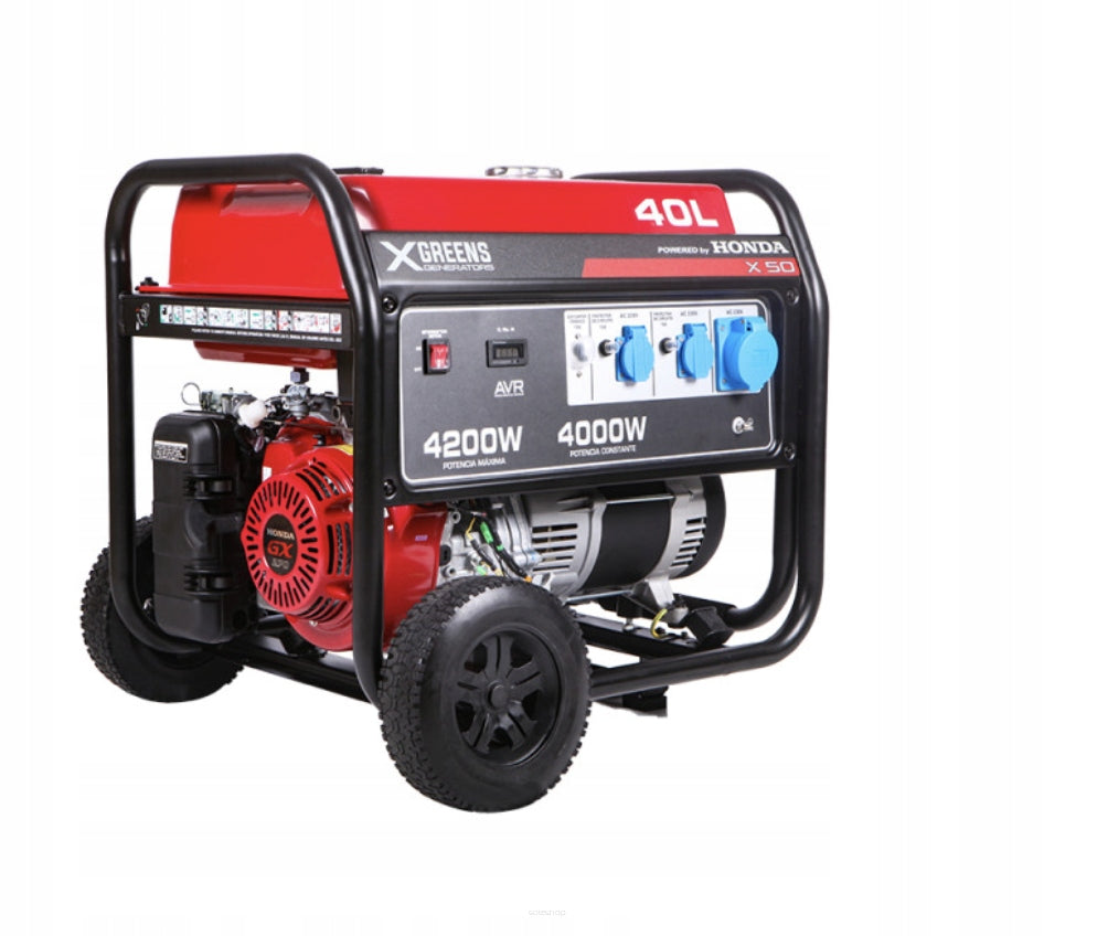 GENERATOR SET X50 WITH HONDA ENGINE GX270 4200 IN AVR Brand no brand