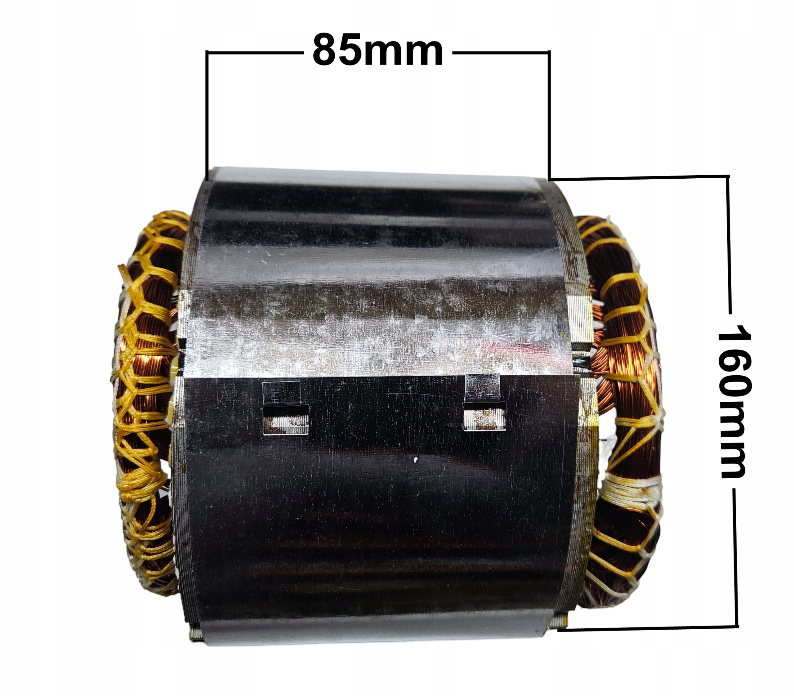 GENERATOR STATOR GENERATOR COPPER 400V 230V 8,5cm 85mm 3 PHASE AVR Brand no brand