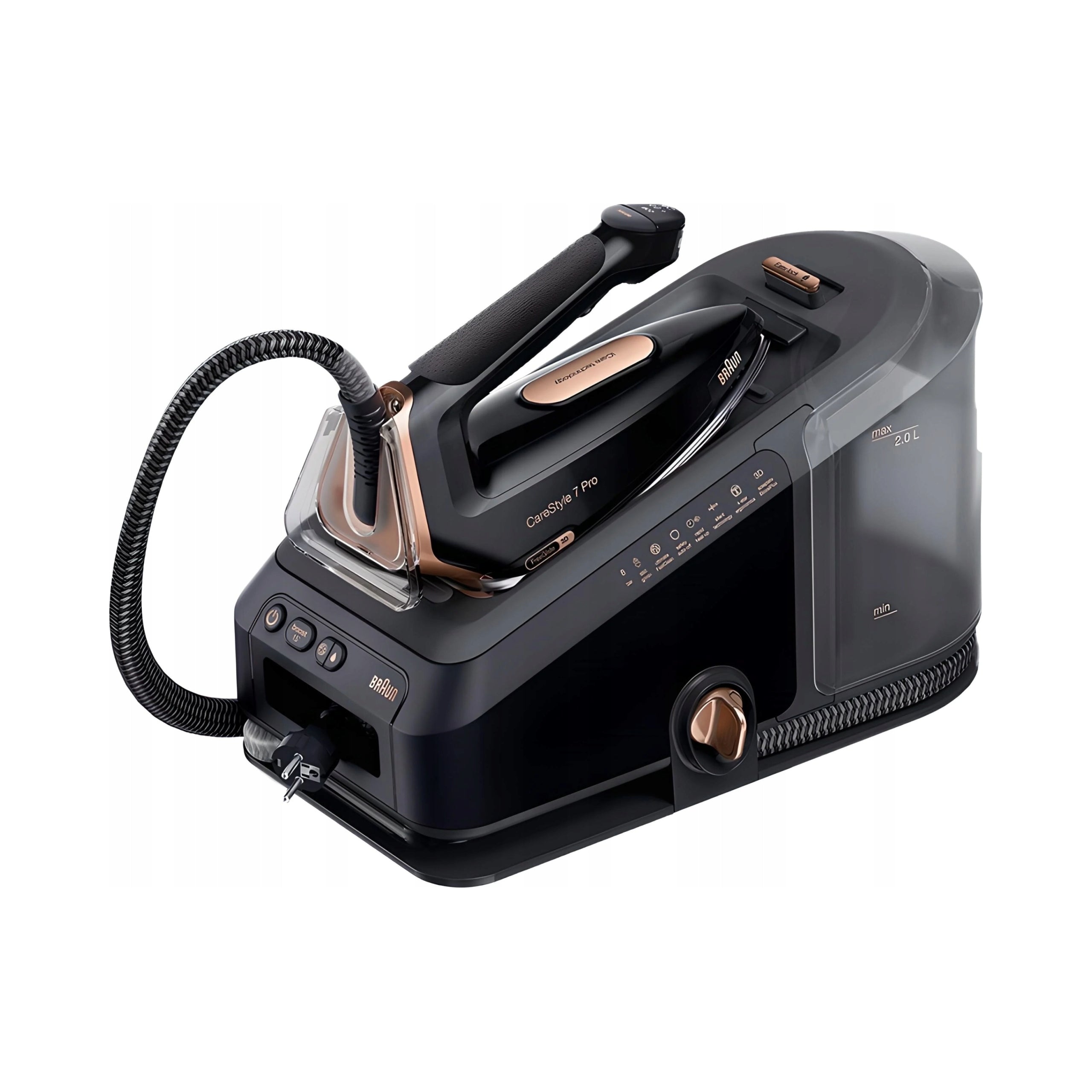 GENERATOR STEAM STATION IRON BRAUN IS7286BK Pro IS7286BK BLACK 2700W