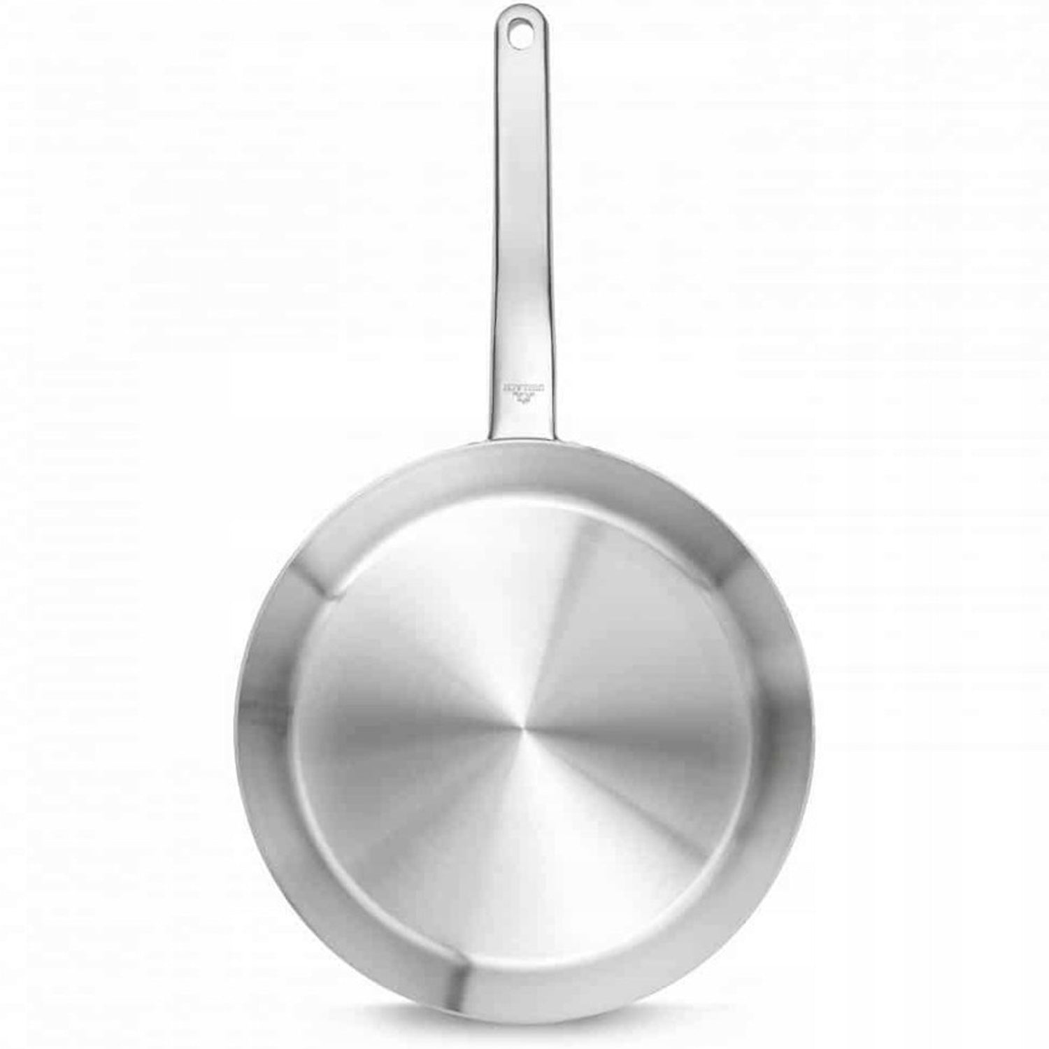 GERLACH FULL STEEL PAN SOLID INDUCTION GAS PRESTIGE THICK BOTTOM 28cm Packaging status original