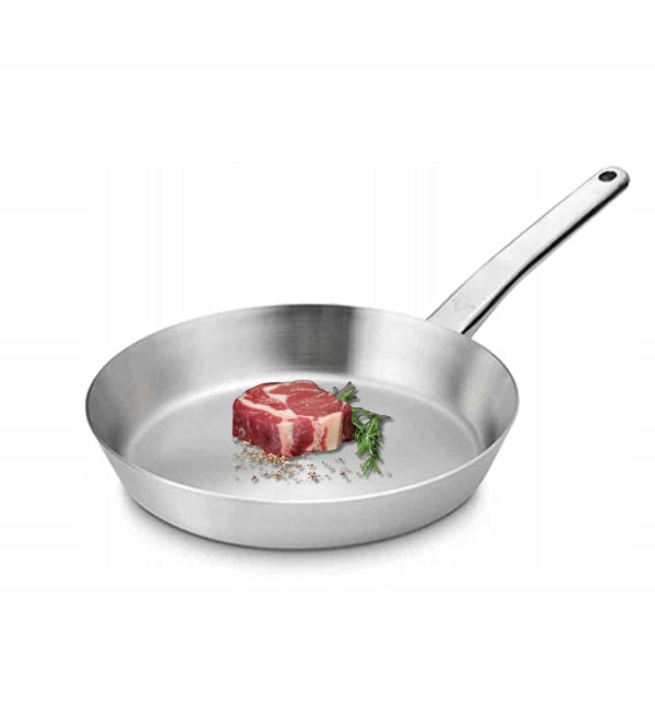 GERLACH PRESTIGE SET PANS 24 + 28 cm ALL-STEEL THICK BOTTOM INDUCTION Brand Gerlach