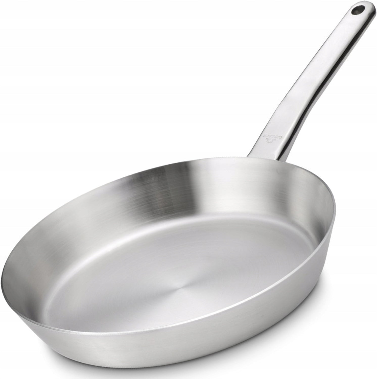 GERLACH SET OF 2 PANS PAN WHOLE STEEL INDUCTION GAS PRESTIGE 24/28cm Packaging status original