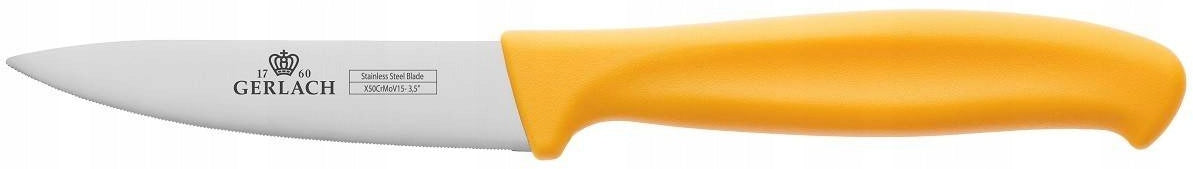 GERLACH SET OF 3 KITCHEN KNIVES SERRATED STEAK VEGETABLES BREAD SMART Manufacturer code SMART COLOR