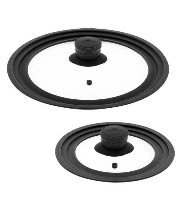 GERLACH SMART SET OF 2 SILICONE LIDS Ø16/18/20 + Ø24/26/28 CM