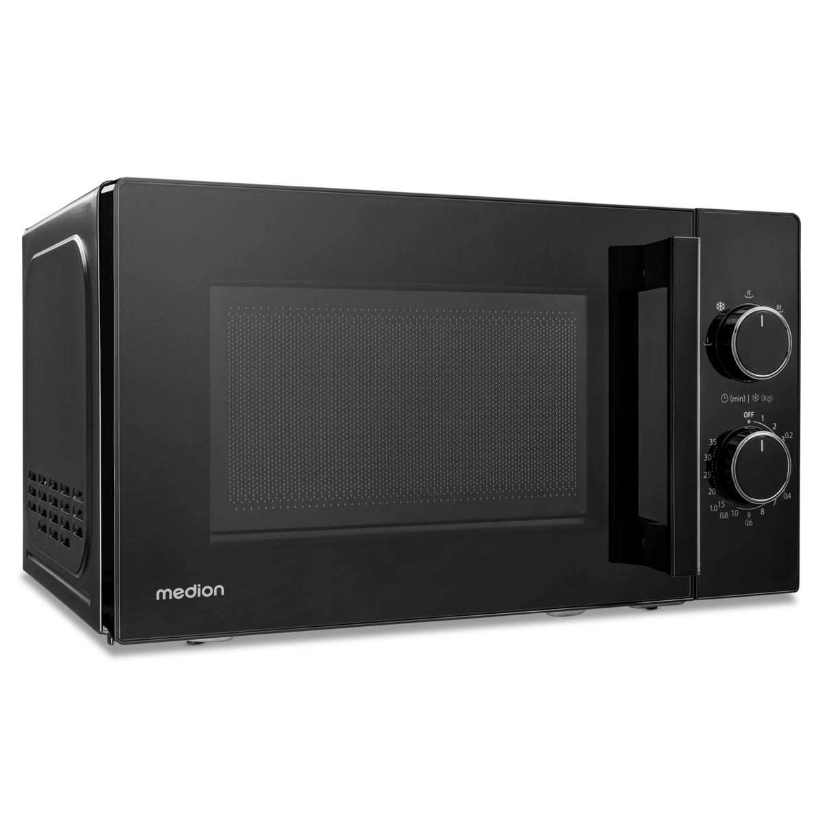 GERMAN MICROWAVE OVEN MEDION 800W 20L TIMER DEFROSTING BLACK