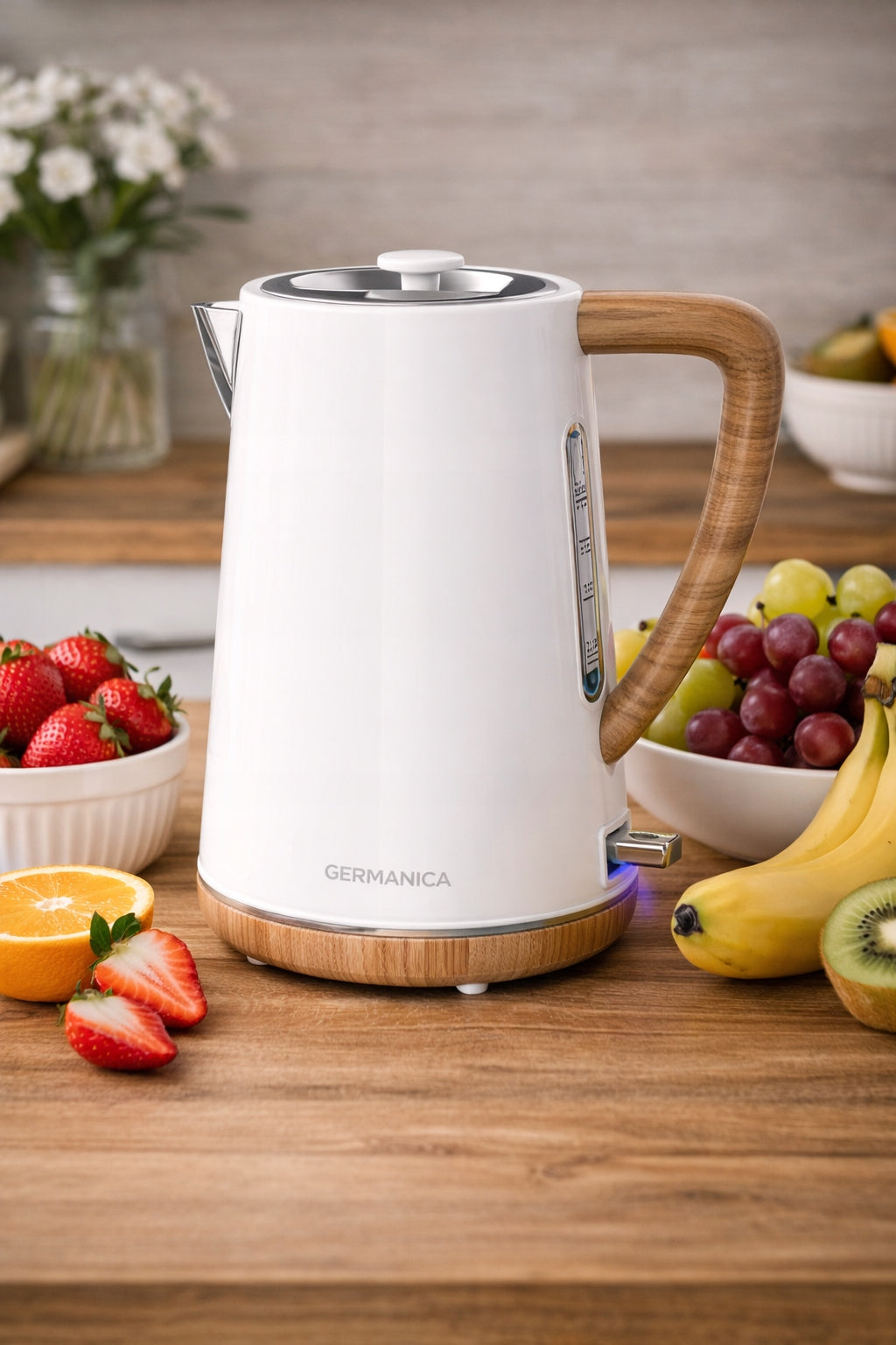 GERMANICA electric kettle with a capacity of 1,7L! Modern Design! Manufacturer code AGL3530086