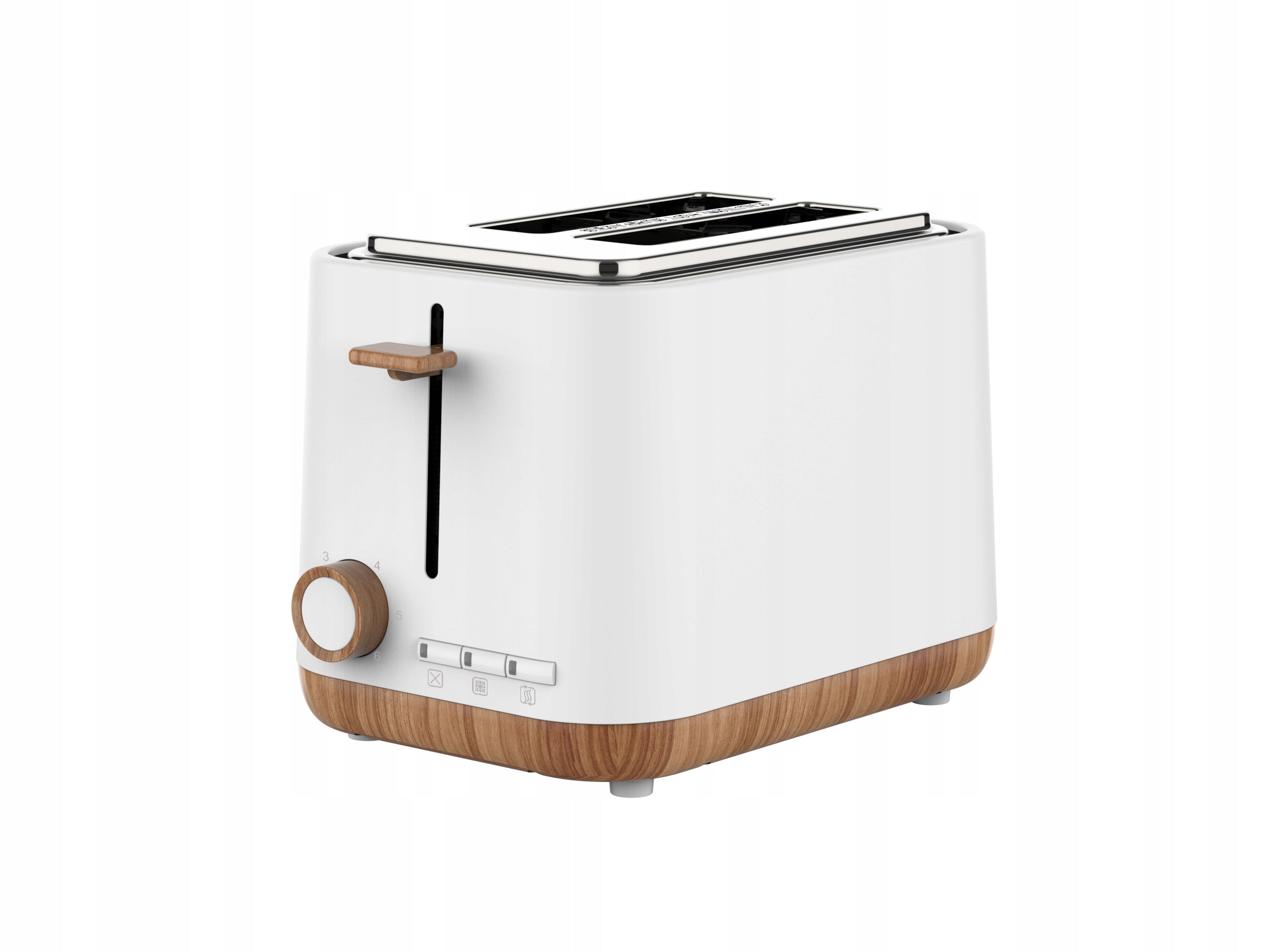GERMANICA toaster with 6 degrees of toasting! Bake, Thaw and Reheat!