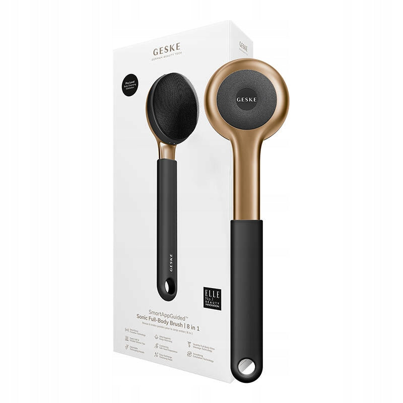 GESKE EXFOLIATING SONIC BODY BRUSH PEELING SKIN CLEANSING