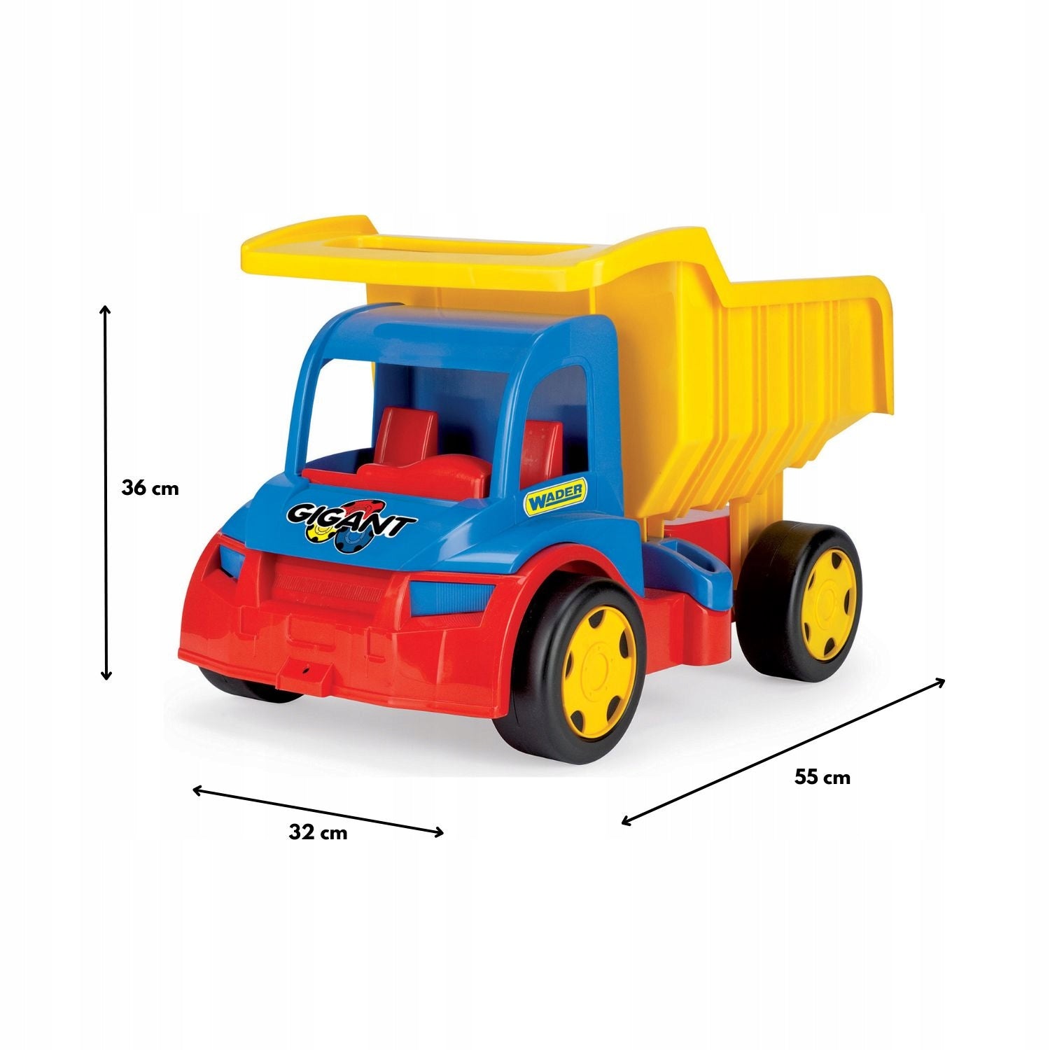 GIANT TRUCK DUMP TRUCK IN CARTON WADER 65000 EAN (GTIN) 5900694650008