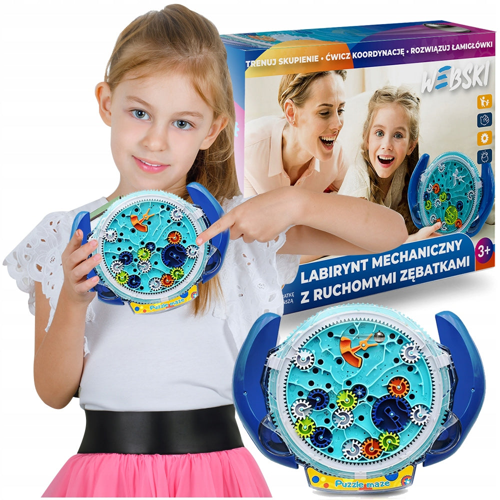 GIFT FOR CHILD'S DAY PUZZLE GAME MAZE 3D BALL MENTAL TOY