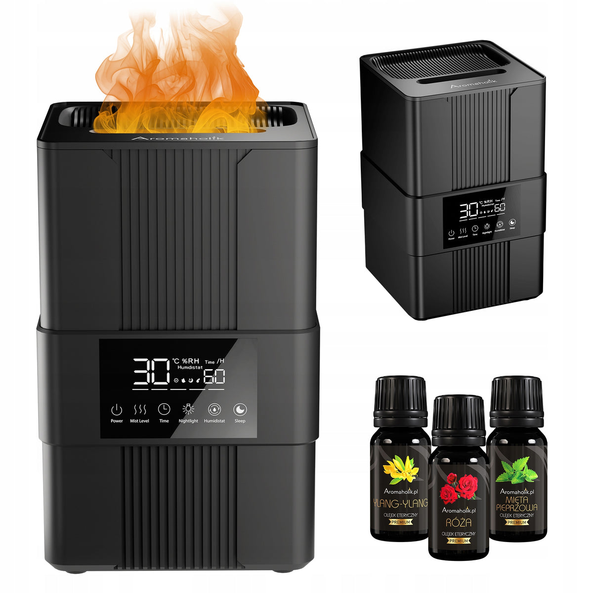 GIFT Fragrance Diffuser for Essential Oils FLAME LED + FREEBIE