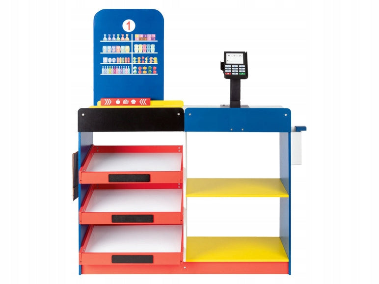 GIFT WOODEN LIDL SHOP WITH CASH REGISTER AND ACCESSORIES FOR CHILDREN PLAYTIVE EAN (GTIN) 4055334261135