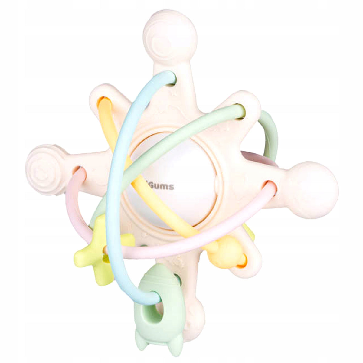 GILIGUMS SILICONE RATTLE SPACE Brand GiliGums