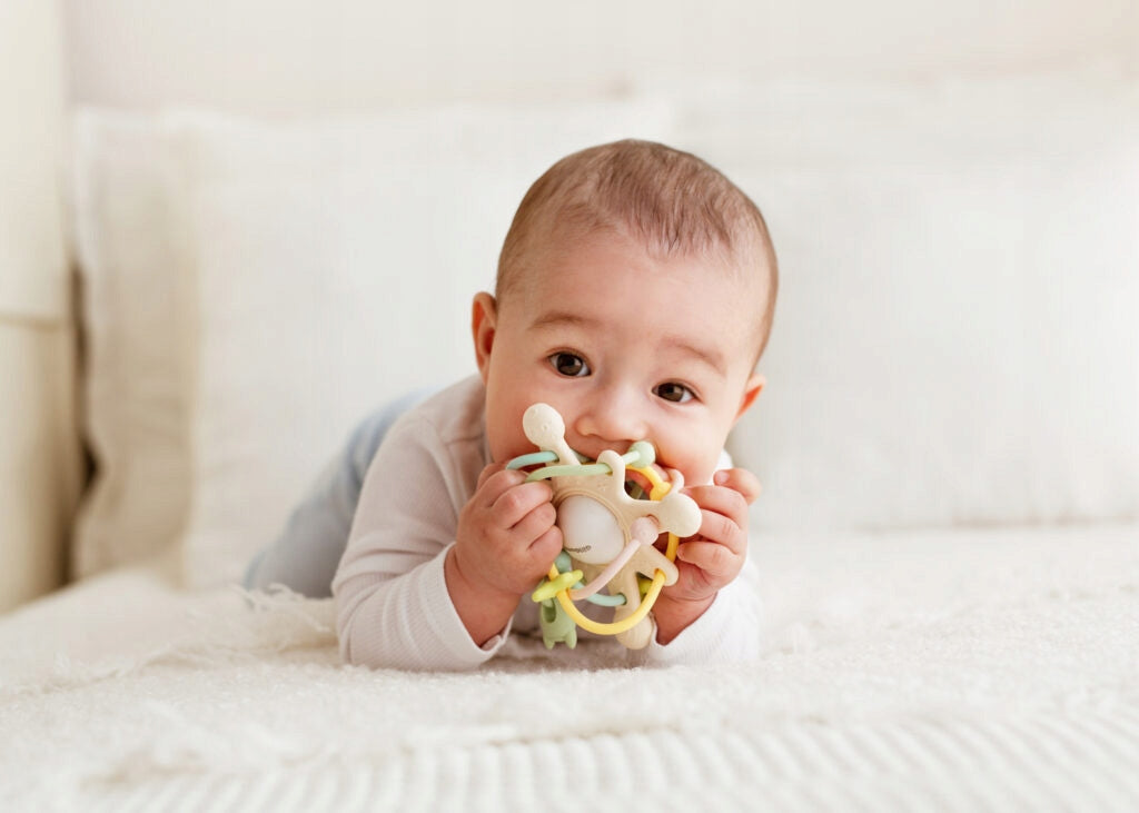GILIGUMS SILICONE RATTLE SPACE Color multicolor