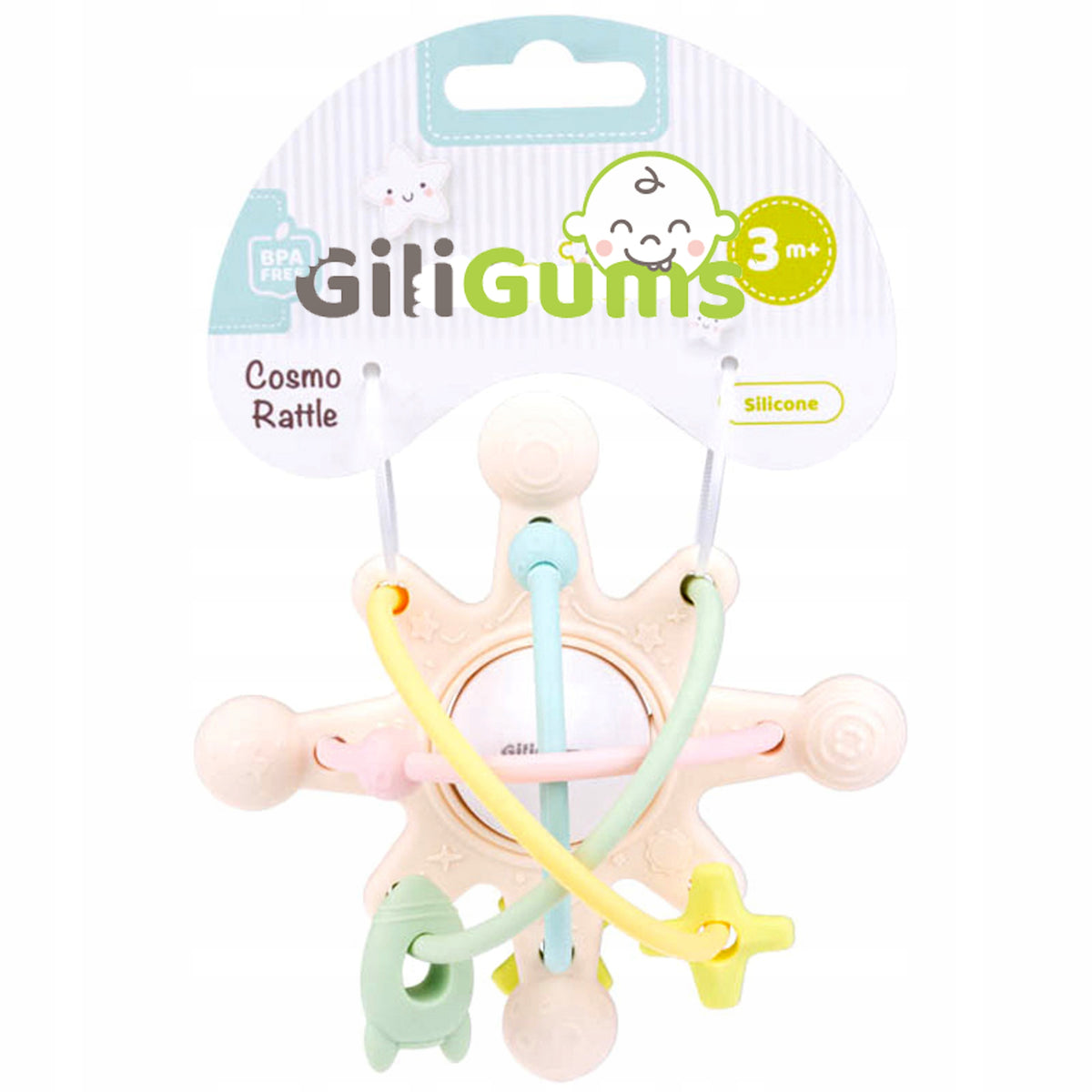 GILIGUMS SILICONE RATTLE SPACE