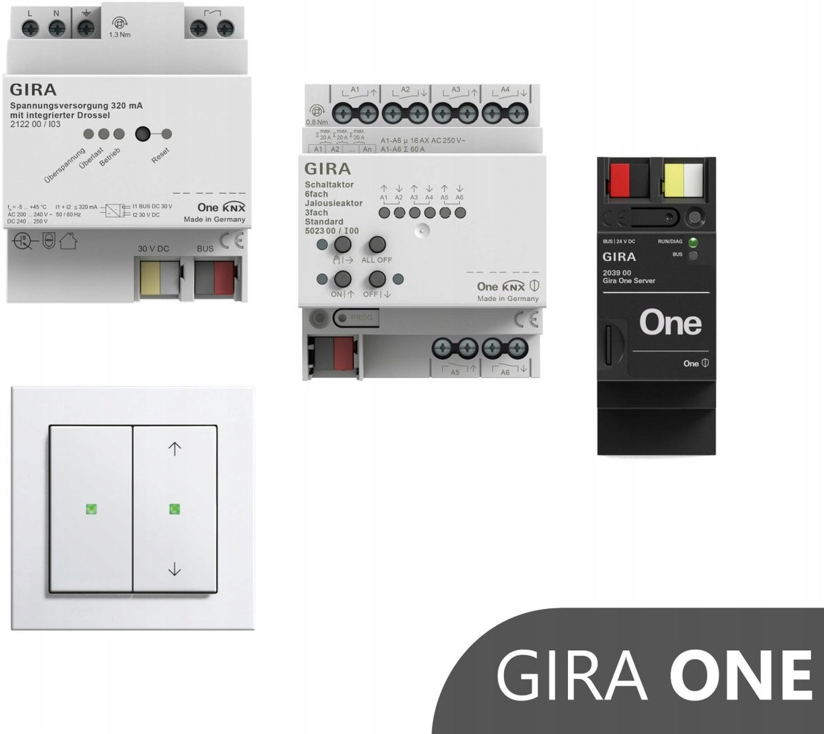 GIRA set Gira ONE Starter Set