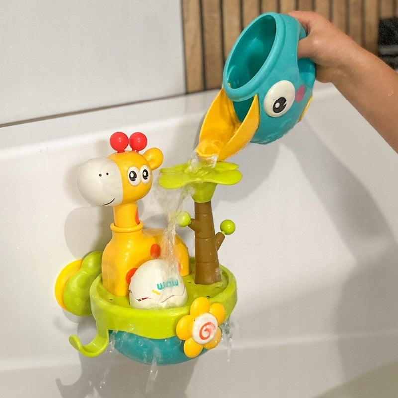 GIRAFFE WATER BATH TOY FOR CHILDREN OVERFLOW WATER WOOPIE Brand Woopie