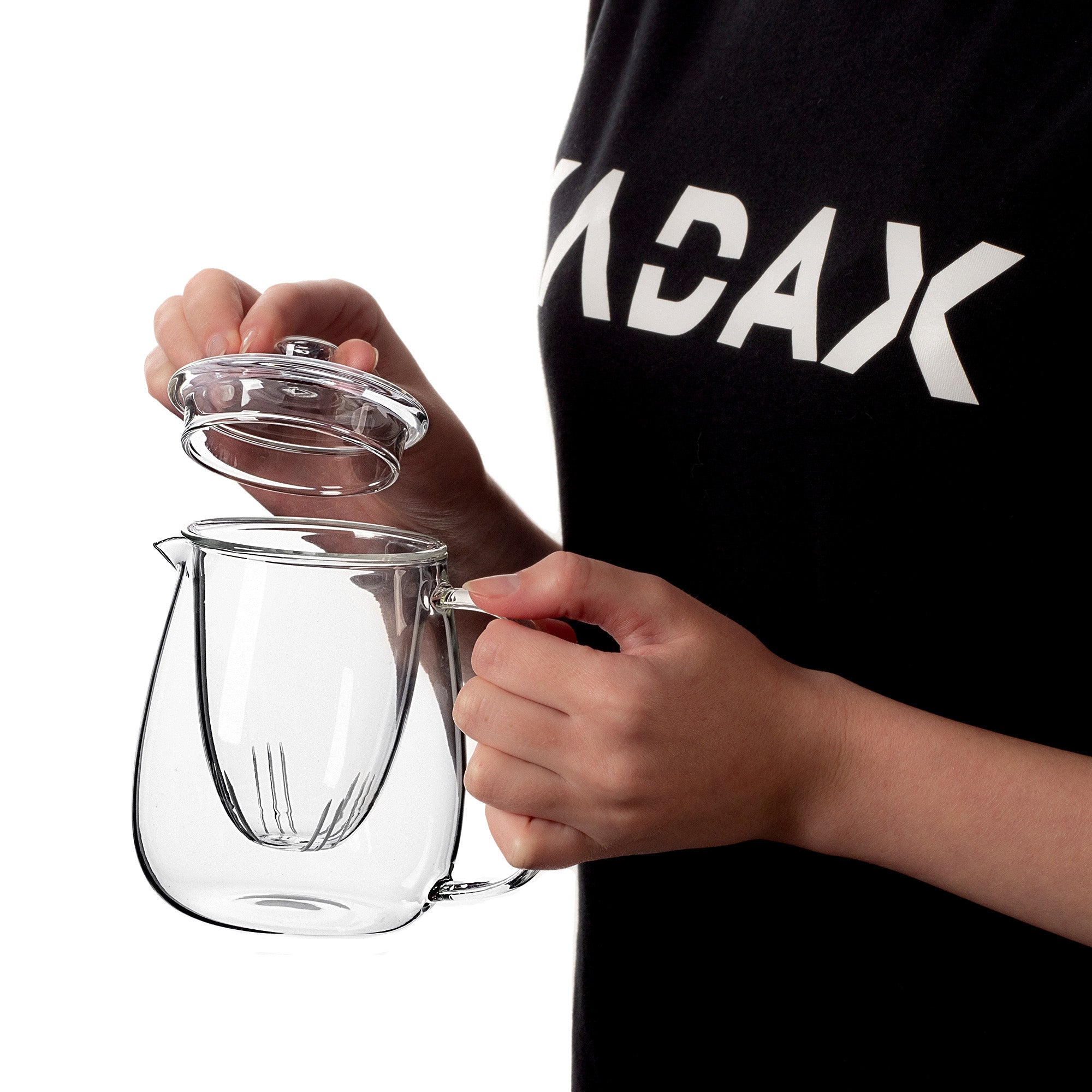 GLASS JUG FOR TEA 600ML CARTRIDGE WITH INFUSER HERBS 0,6 L Packaging status original