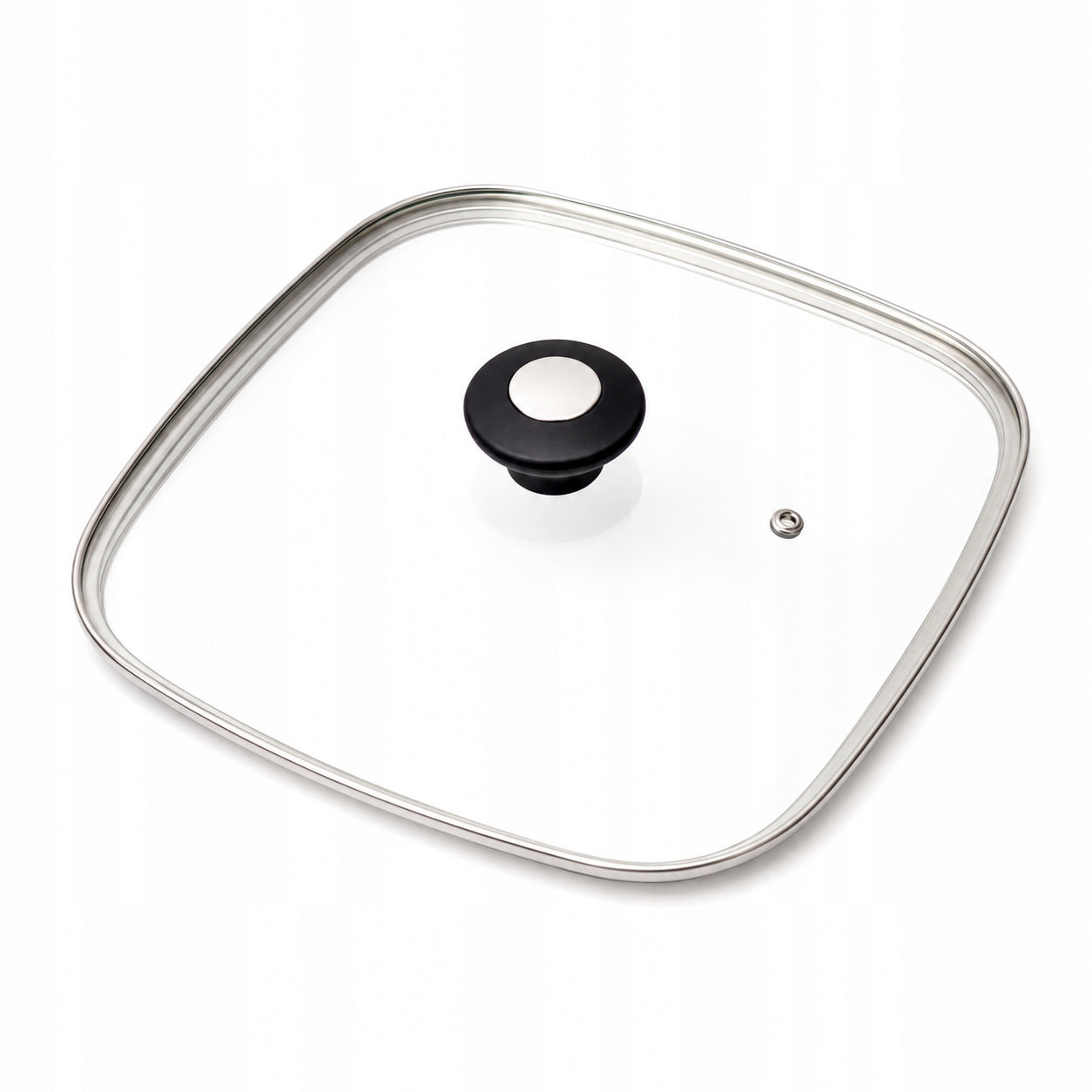 GLASS LID 28 cm COVER FOR GRILL PAN POT KAMILLE Packaging status original