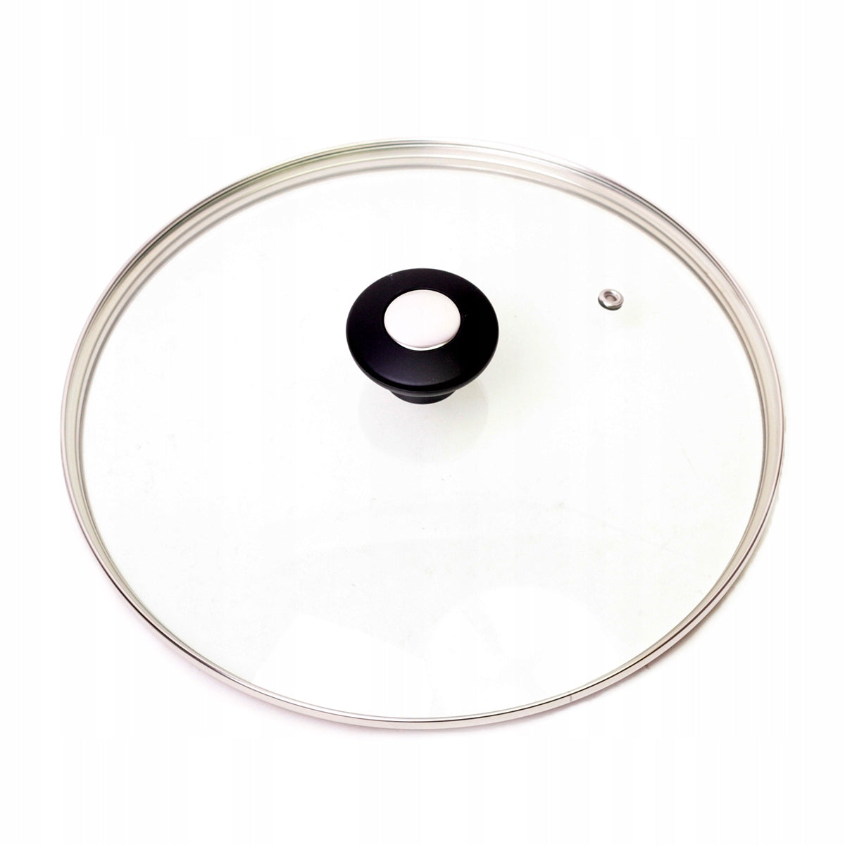 GLASS LID COVER FOR PAN POT Bakelite Handle 28cm KAMILLE Manufacturer code KM 0816