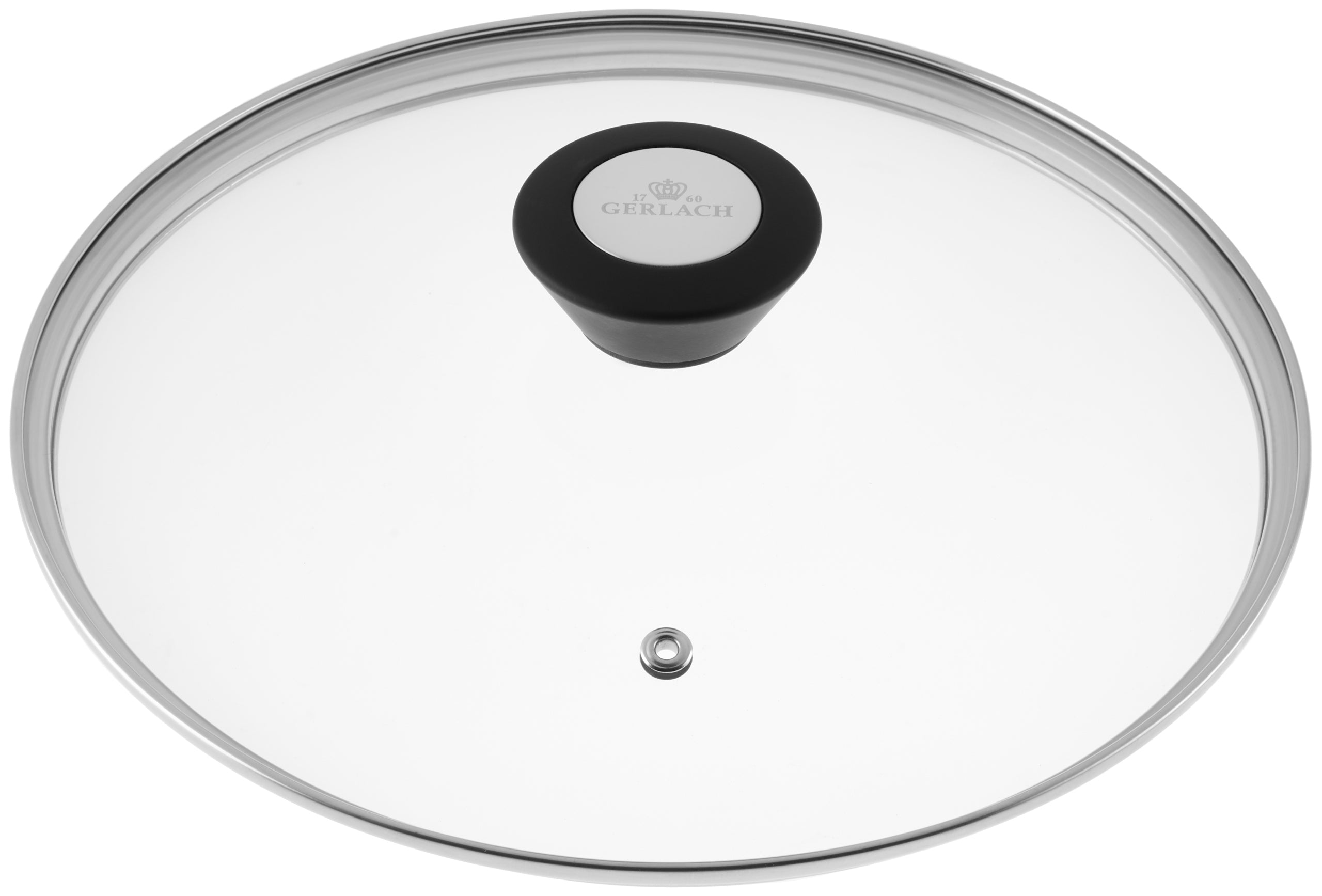 GLASS LID GERLACH 28 CM FOR POT POTS PANS UNIVERSAL